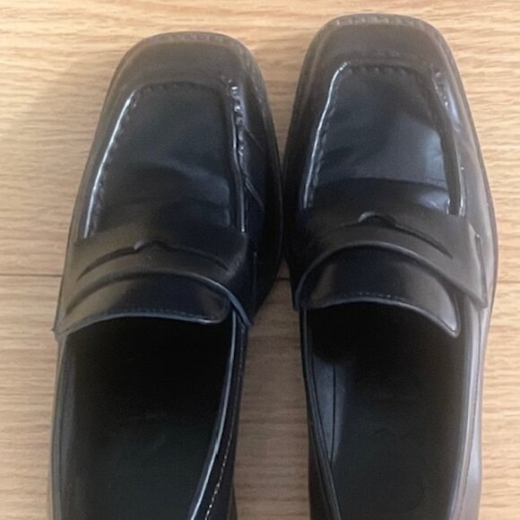 J Crew Stacked Heal Loafer - Picture 4 of 6